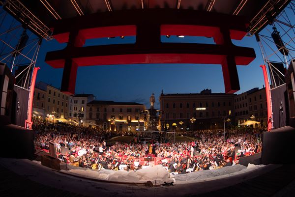 Madama Butterfly, Piazza d'Italia - foto Elisa Casula