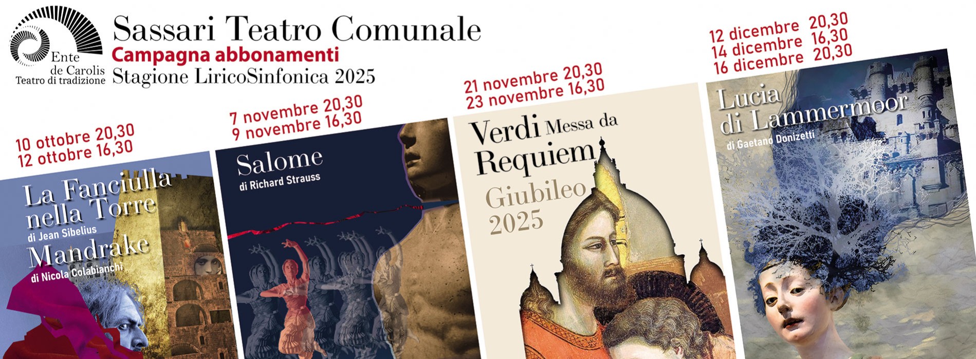 Inserito Il Requiem di Verdi nel cartellone 2025 del de Carolis
