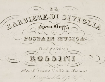 Il barbiere di Siviglia