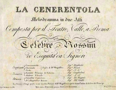 La cenerentola