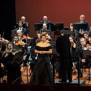 Concerto lirico-sinfonico (2022) : Il soprano Maria Grazia Schiavo - foto: Elisa Casula