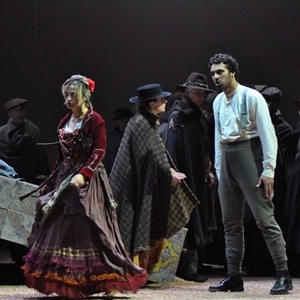 Carmen (2014) : Carmen e Don Josè dopo il duello con Escamillo - foto: Sebastiano Piras