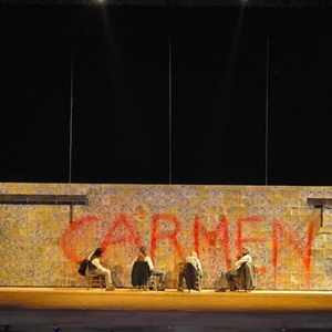 Carmen (2014) : Il sipario del II Atto - foto: Sebastiano Piras