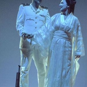 Madama Butterfly (2014) : Un´immagine suggestiva dei due amanti - foto: Sebastiano Piras