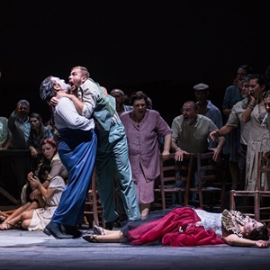 Pagliacci (2019) : Canio uccide Silvio - foto: Elisa Casula