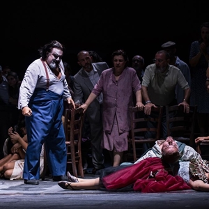 Pagliacci (2019) : Canio davanti ai due cadaveri - foto: Elisa Casula