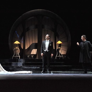 Adriana Lecouvreur (2014) : Adriana con il principe di Bouillon e l´abate Chazeuil - foto: Sebastiano Piras