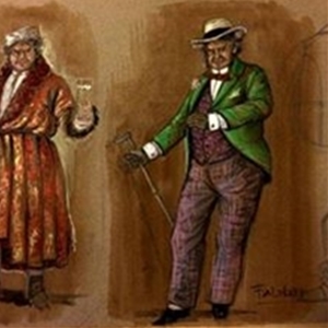 Falstaff (2013) : Bozzetto costume Falstaff