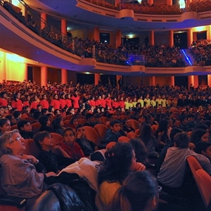 Noye´s Fludde - L´arca di Noè (2016) : L´Assemblea, (il coro) in sala - foto: Sebastiano Piras