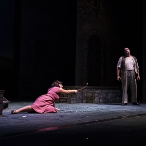 Pagliacci (2019) : Nedda discaccia Tonio - foto: Elisa Casula