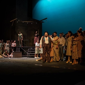 Pagliacci (2019) : Contadini, paesani e bambini (Il Coro dell´Ente e le voci bianche della Canepa) - foto: Elisa Casula